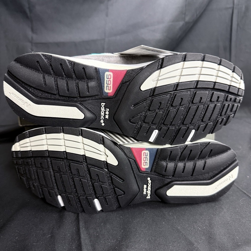 New Balance 992‎ X Billy's M992RR Size 7 Colorblock "Grey Blue Teal" Made In USA - Picture 7 of 10